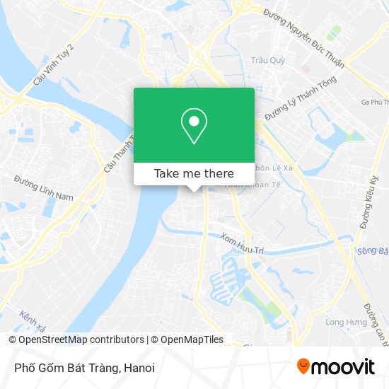 Phố Gốm Bát Tràng map