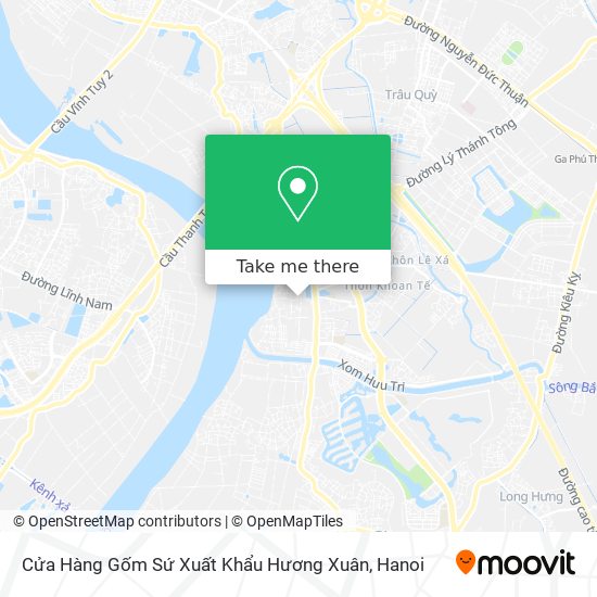 Cửa Hàng Gốm Sứ Xuất Khẩu Hương Xuân map