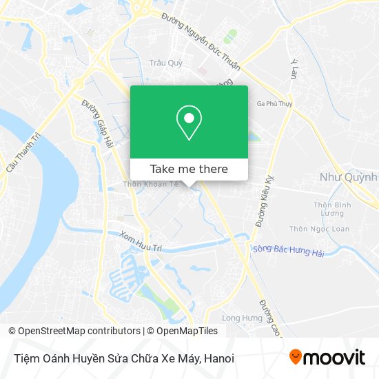Tiệm Oánh Huyền Sửa Chữa Xe Máy map