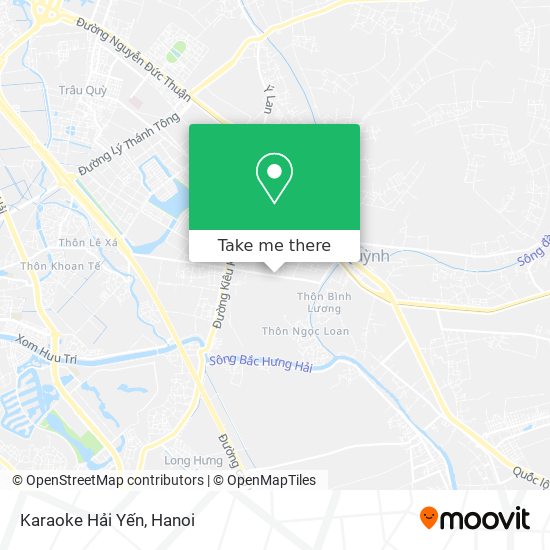 Karaoke Hải Yến map