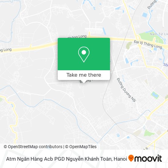 Atm Ngân Hàng Acb PGD Nguyễn Khánh Toàn map