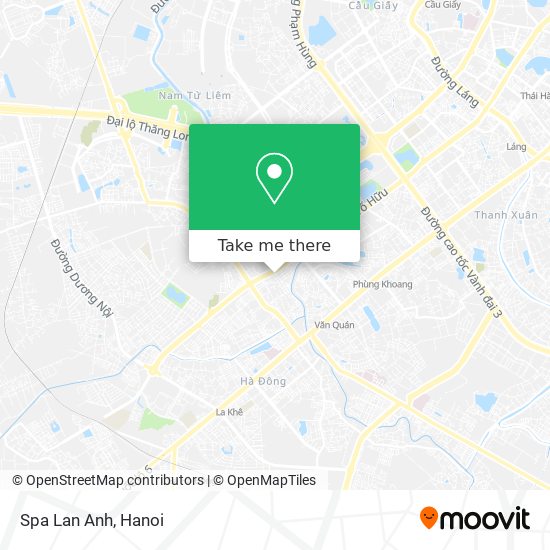 Spa Lan Anh map