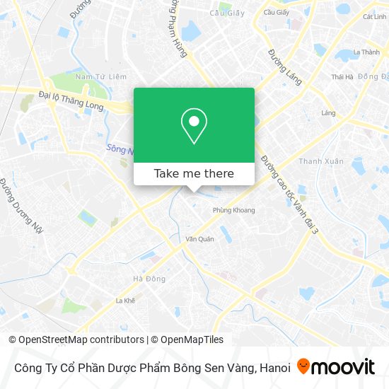 Công Ty Cổ Phần Dược Phẩm Bông Sen Vàng map