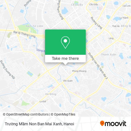 Trường Mầm Non Ban Mai Xanh map