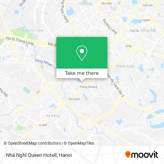 Nhà Nghỉ Queen Hotell map