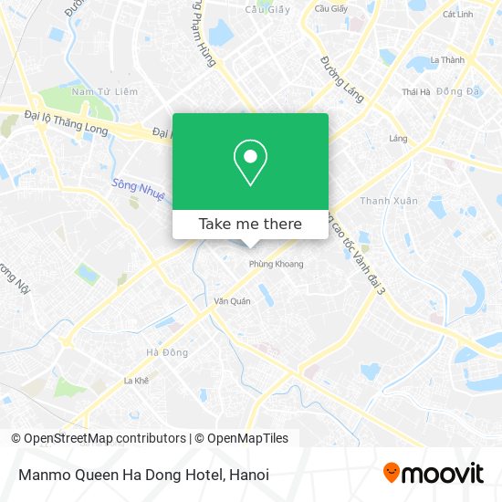 Manmo Queen Ha Dong Hotel map