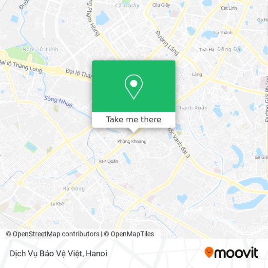 Dịch Vụ Bảo Vệ Việt map