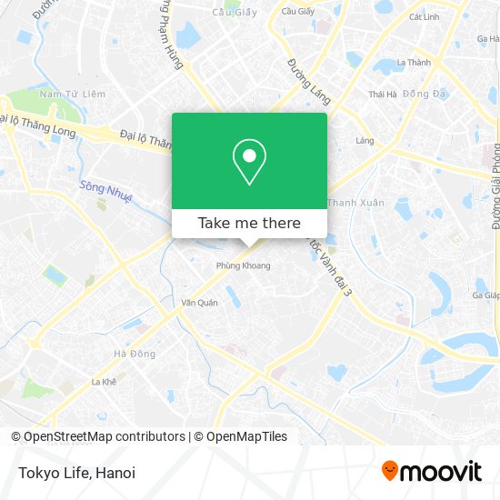 Tokyo Life map