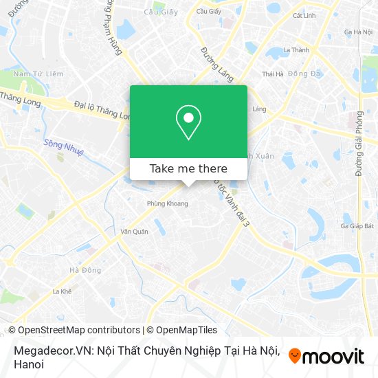 Megadecor.VN: Nội Thất Chuyên Nghiệp Tại Hà Nội map