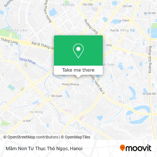 Mầm Non Tư Thục Thỏ Ngọc map