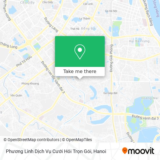 Phương Linh Dịch Vụ Cưới Hỏi Trọn Gói map