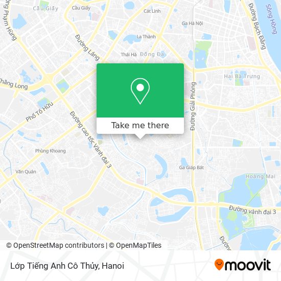 Lớp Tiếng Anh Cô Thủy map