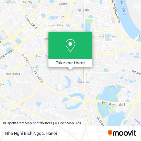 Nhà Nghỉ Bích Ngọc map