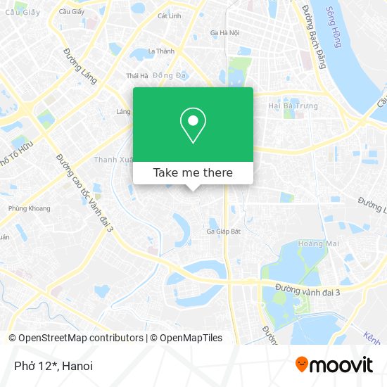 Phở 12* map