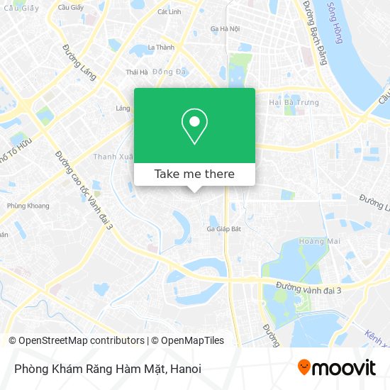 Phòng Khám Răng Hàm Mặt map