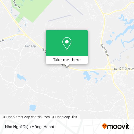 Nhà Nghỉ Diệu Hồng map