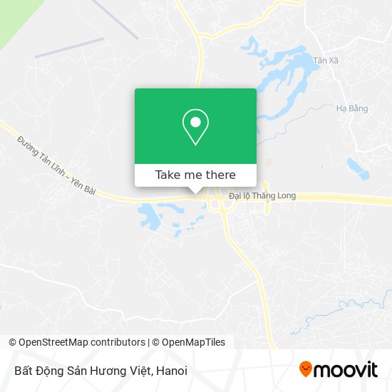 Bất Động Sản Hương Việt map