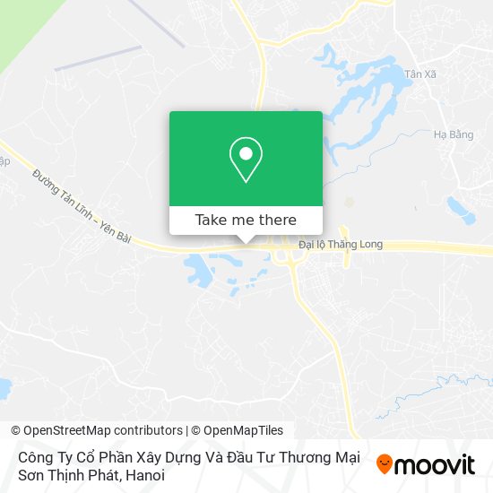 Công Ty Cổ Phần Xây Dựng Và Đầu Tư Thương Mại Sơn Thịnh Phát map