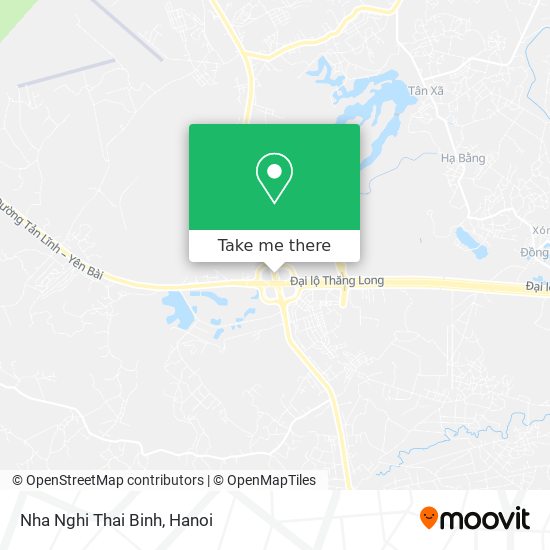 Nha Nghi Thai Binh map