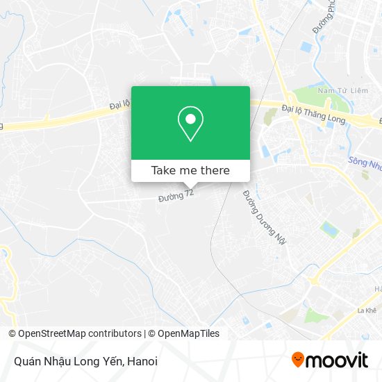 Quán Nhậu Long Yến map