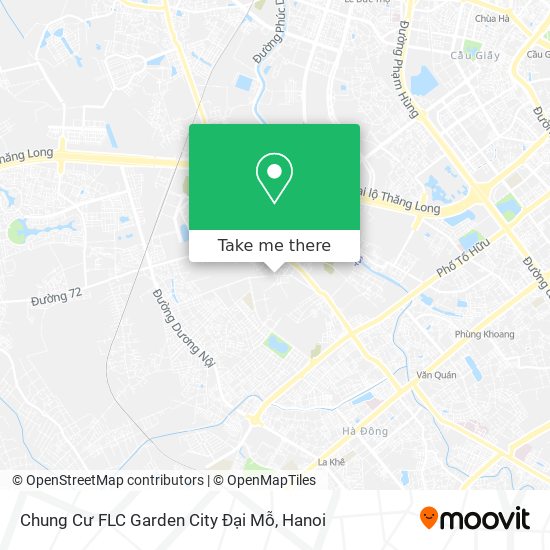 Chung Cư FLC Garden City Đại Mỗ map