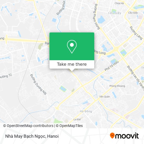 Nhà May Bạch Ngọc map