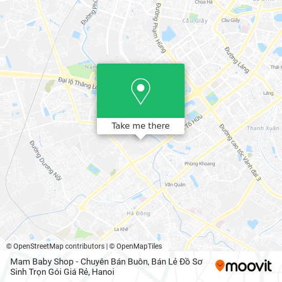 Mam Baby Shop - Chuyên Bán Buôn, Bán Lẻ Đồ Sơ Sinh Trọn Gói Giá Rẻ map