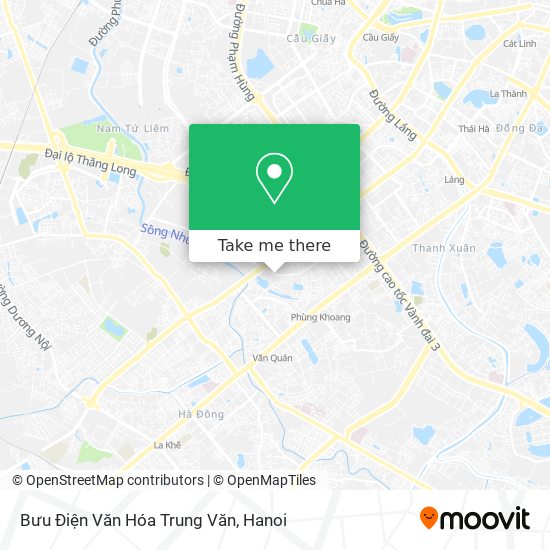 Bưu Điện Văn Hóa Trung Văn map