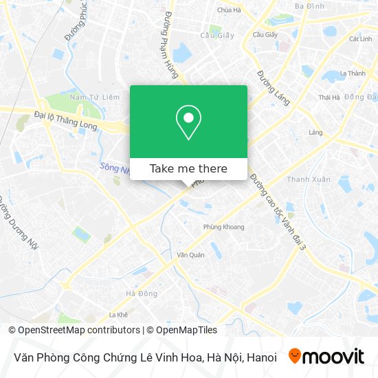 Văn Phòng Công Chứng Lê Vinh Hoa, Hà Nội map