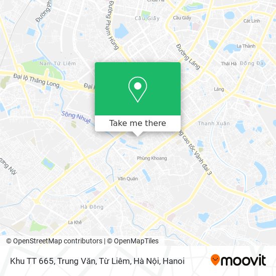 Khu TT 665, Trung Văn, Từ Liêm, Hà Nội map