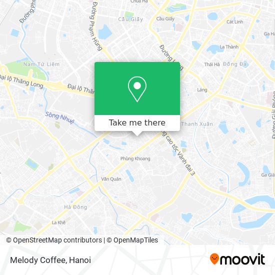 Melody Coffee map