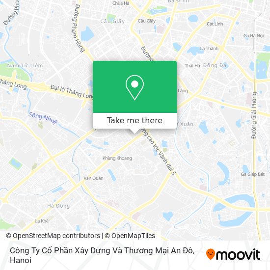 Công Ty Cổ Phần Xây Dựng Và Thương Mại An Đô map