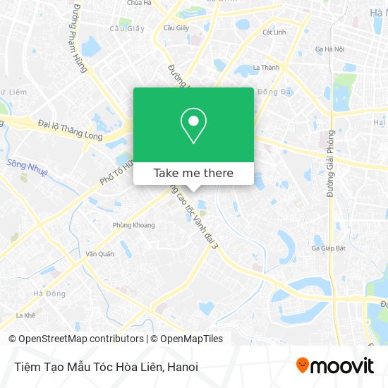 Tiệm Tạo Mẫu Tóc Hòa Liên map