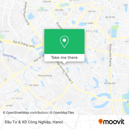 Đầu Tư & XD Công Nghiệp map