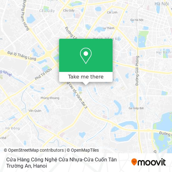 Cửa Hàng Công Nghệ Cửa Nhựa-Cửa Cuốn Tân Trường An map