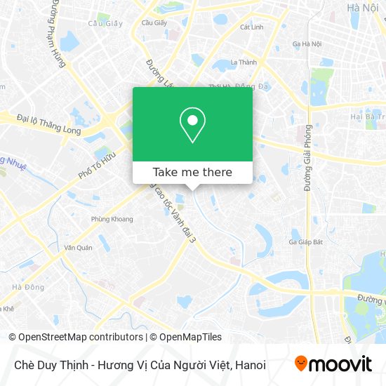 Chè Duy Thịnh - Hương Vị Của Người Việt map
