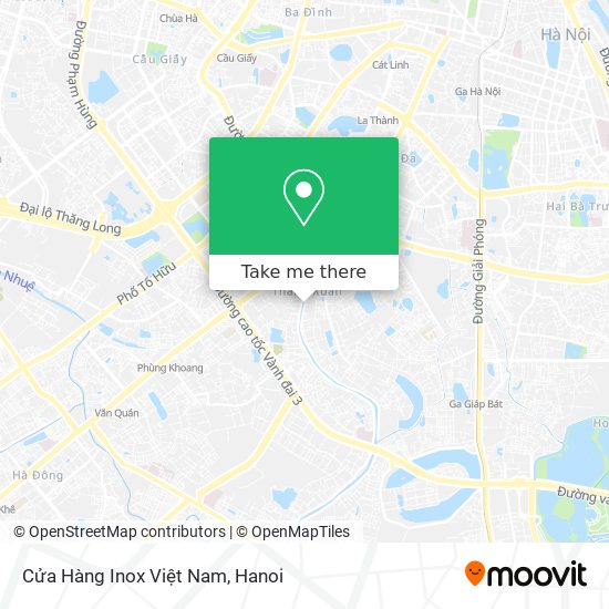 Cửa Hàng Inox Việt Nam map