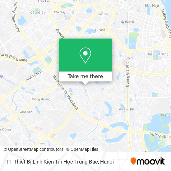 TT Thiết Bị Linh Kiện Tin Học Trung Bắc map