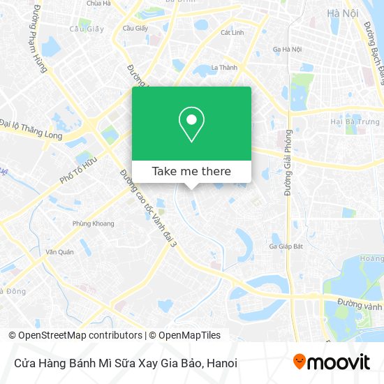 Cửa Hàng Bánh Mì Sữa Xay Gia Bảo map