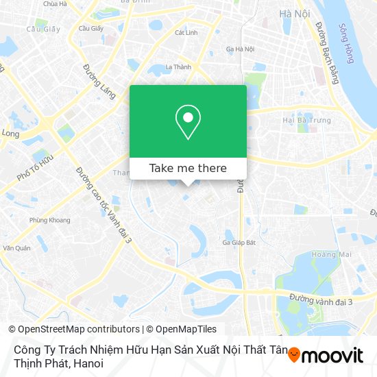 Công Ty Trách Nhiệm Hữu Hạn Sản Xuất Nội Thất Tân Thịnh Phát map