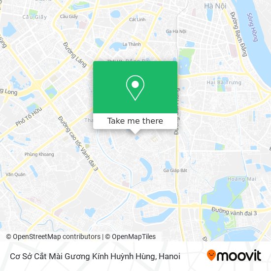 Cơ Sở Cắt Mài Gương Kính Huỳnh Hùng map