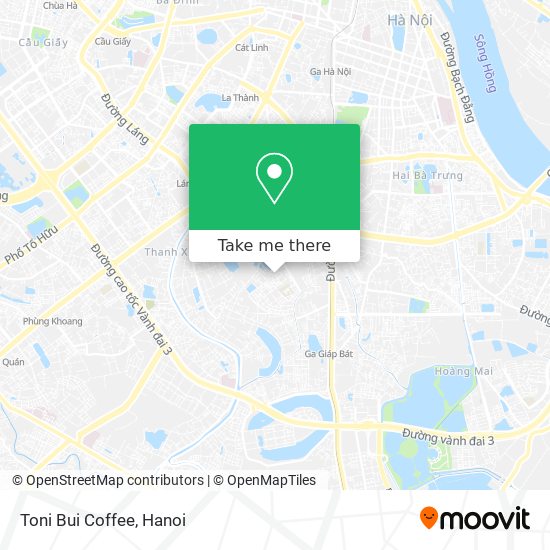 Toni Bui Coffee map