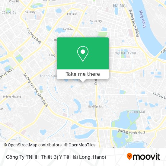 Công Ty TNHH Thiết Bị Y Tế Hải Long map