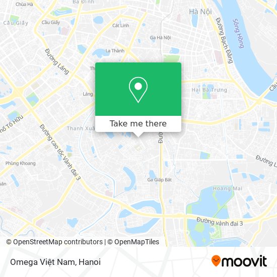 Omega Việt Nam map