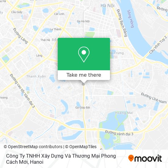 Công Ty TNHH Xây Dựng Và Thương Mại Phong Cách Mới map