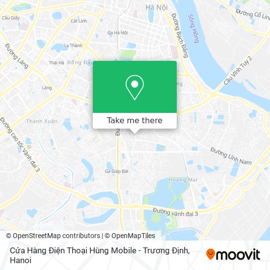 Cửa Hàng Điện Thoại Hùng Mobile - Trương Định map