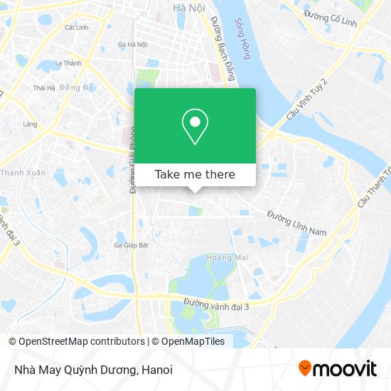 Nhà May Quỳnh Dương map