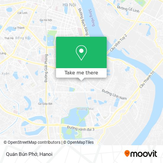 Quán Bún Phở map