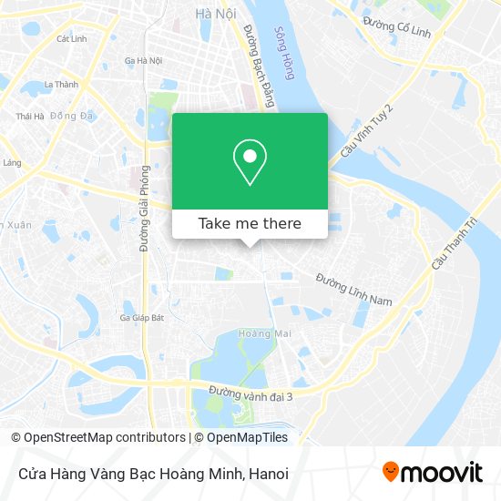 Cửa Hàng Vàng Bạc Hoàng Minh map