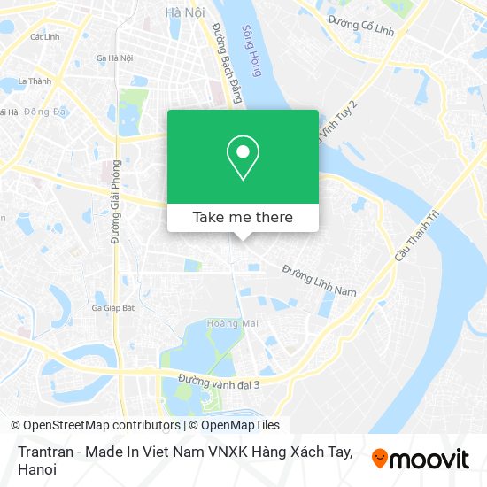 Trantran - Made In Viet Nam VNXK Hàng Xách Tay map
